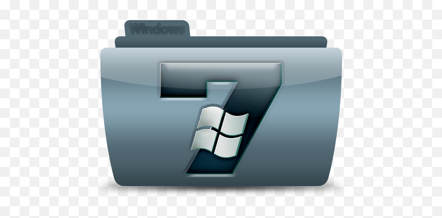 Win 7 Folder File Free Icon Of - Horizontal Png,Windows 7 Picture Icon
