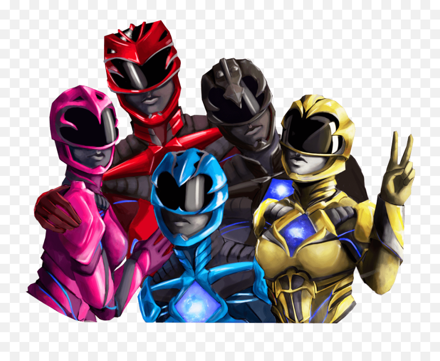 Sabans Power Rangers From Lionsgate - Power Rangers 2017 Stickers Png,Red Power Ranger Png