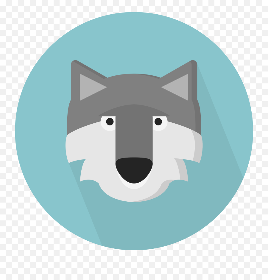 Download Hd Open - Wolf 128 Pixel 128 Png,Open File Icon Free