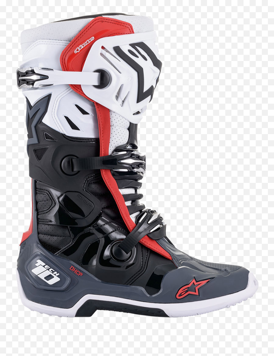 Alpinestars Tech 10 Supervented Mens Offroad Riding Dirt Bike Mx Racing Boots Jtu0027s Cycles - Alpinestars Tech 10 Supervented Boots Png,Icon Compound Mesh Gloves