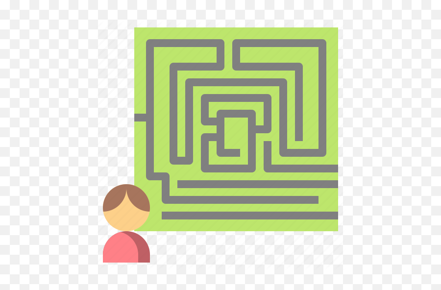 And Business Labyrinth Maze Path Road Way Icon - Download On Iconfinder Language Png,Labyrinth Icon