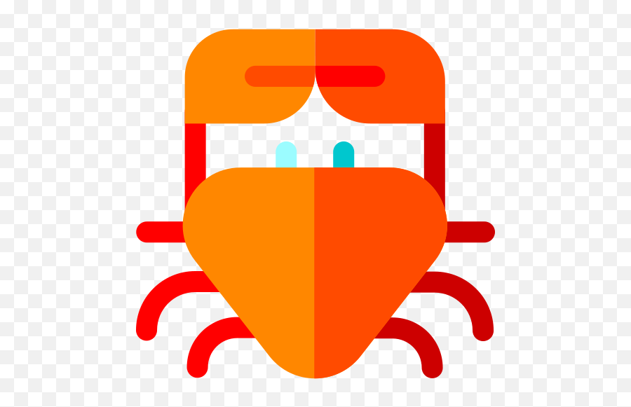 Crab - Free Animals Icons Decapods Png,Hermit Crab Flat Icon