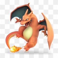 Charizard - Charizard Super Smash Bros Ultimate Png,Charmander Png