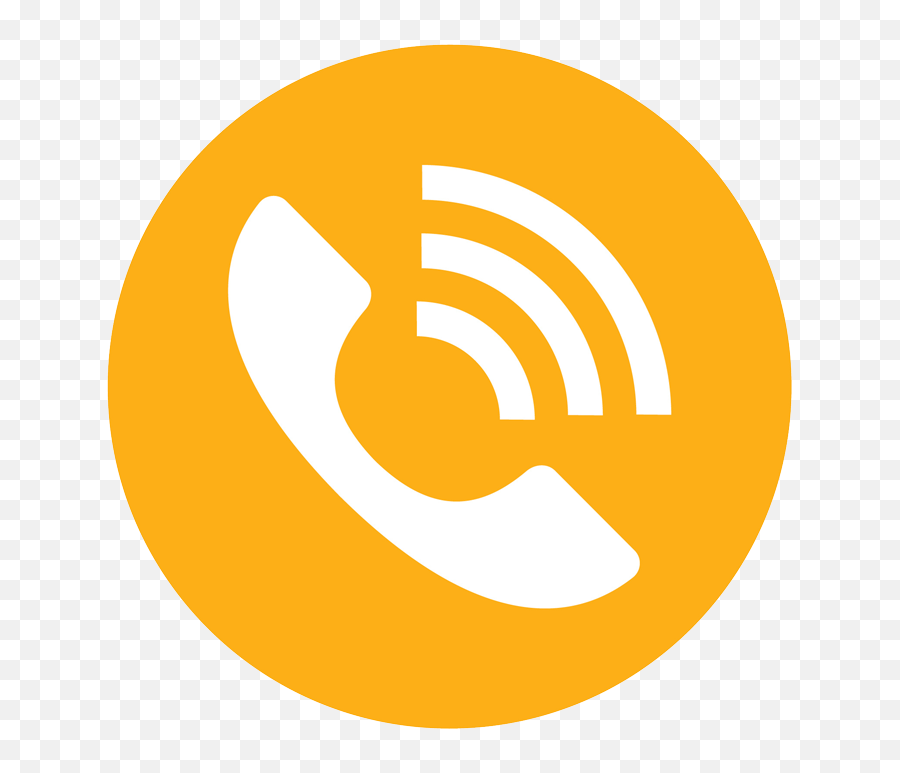 Download Phone Icon - Phone Icon Png Yellow Png Image With Call Icon Yellow Png,Phone Icon With Transparent Background