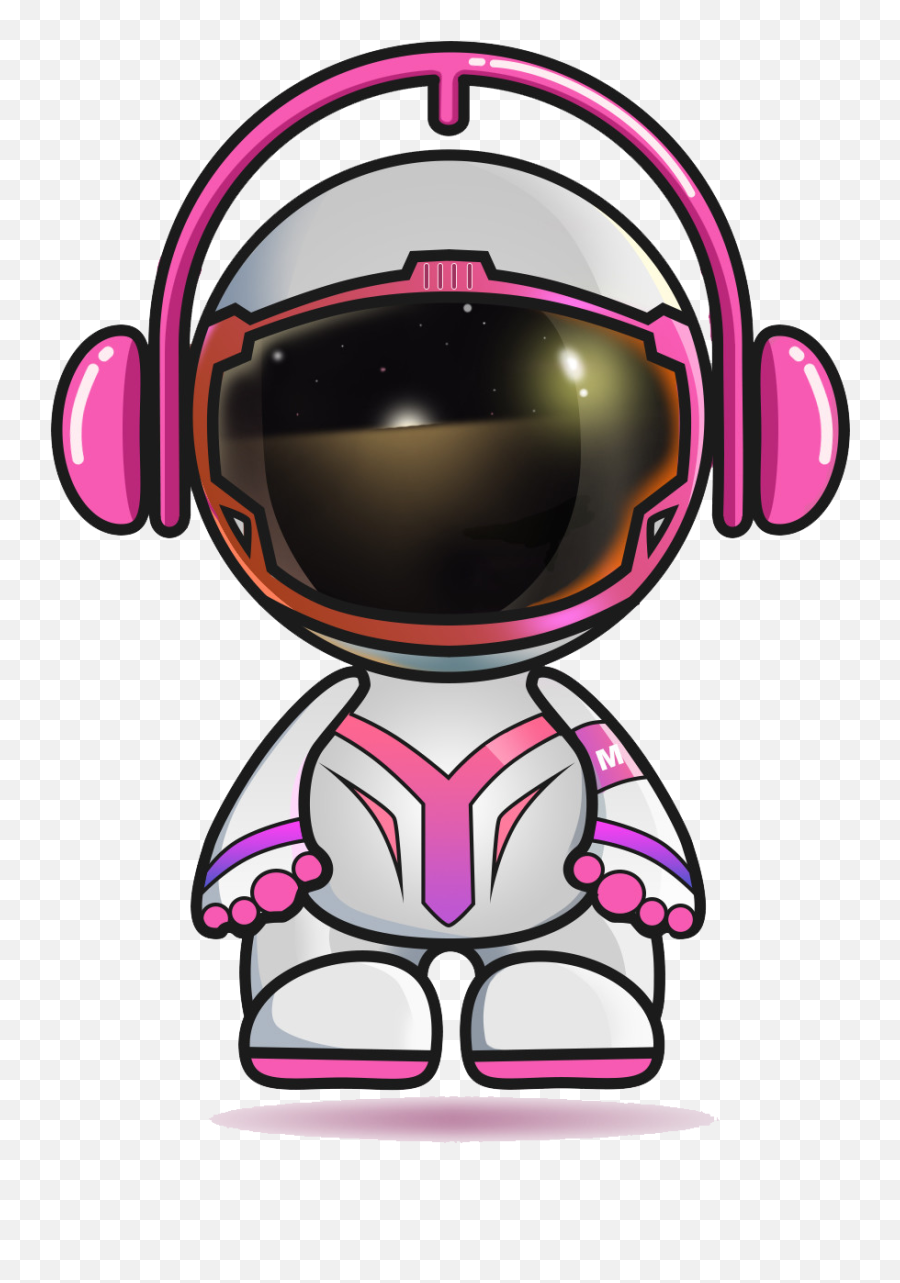 Download Headset Outer Helmet Headphones Space Villain In - Cartoon  Character With Headphones Png,Headphones Clipart Transparent - free  transparent png images 