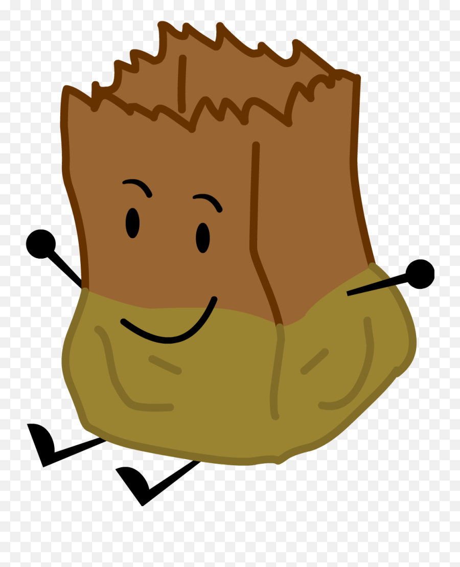 Barf Bag Battle For Dream Island Wiki Fandom - Bfdi Barf Bag Asset Png,Brown Paper Bag Icon