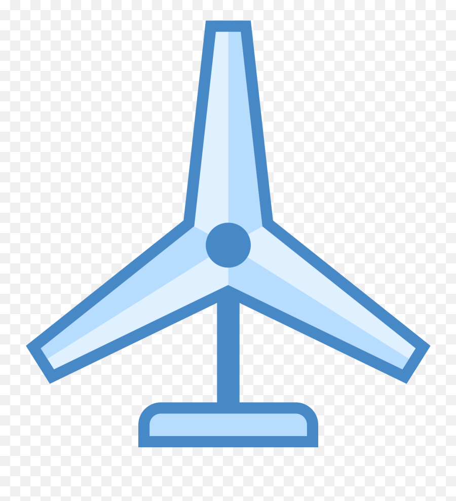 Download Hd Wind Turbine Icon - Wind Turbine Transparent Png Icon Wind Turbine Logo,Wind Blowing Icon