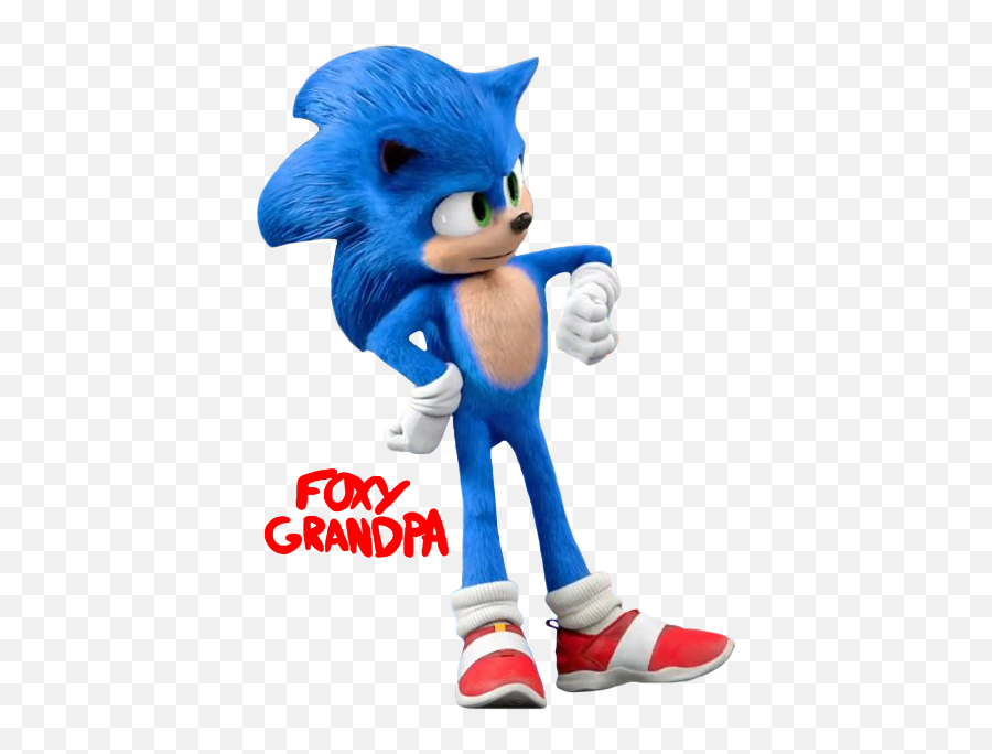 Foxy Grandpa - Sonic Movie Sonic Transparent Png,Foxy Transparent