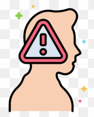 080 Warning Sign - Png Press png transparent image Burnout Icon