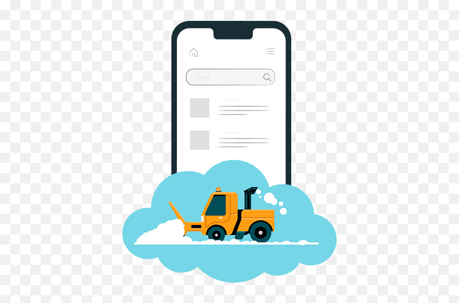 Uber For Snow Removal - Demand Plowing Service Dedicated Mobile Phone Png,Uber Time Icon