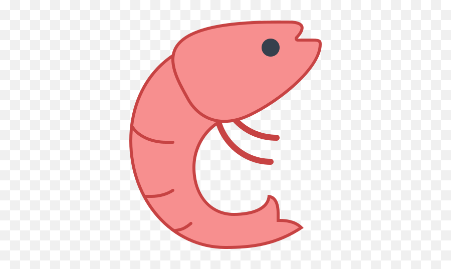 Shrimp - Icon Clipart Full Size Clipart 1218024 Fish Png,Prawn Icon