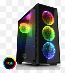 Draco Black Rgb Tempered Glass Gaming Case - Gamemax Uk Case Gamemax Draco W902 Png,Draco Png