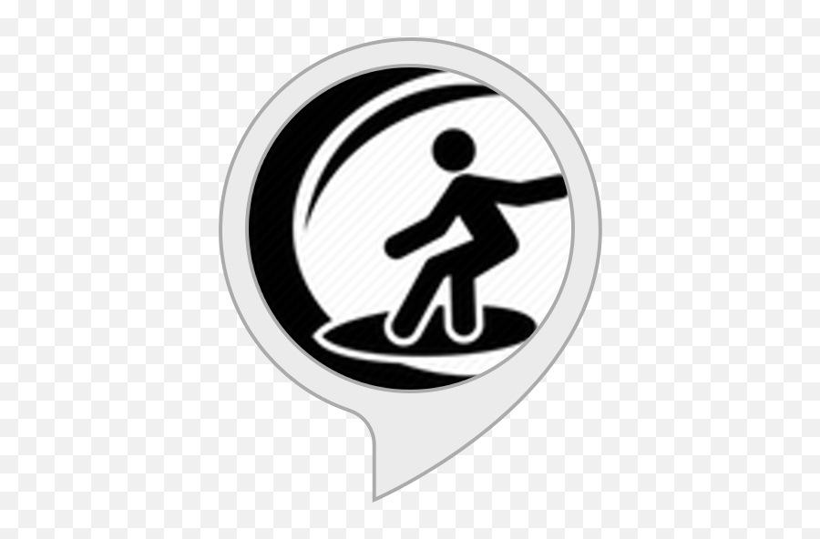 Amazonin My Surfing Facts Alexa Skills - Surfing Pictogram Png,Wet Floor Icon