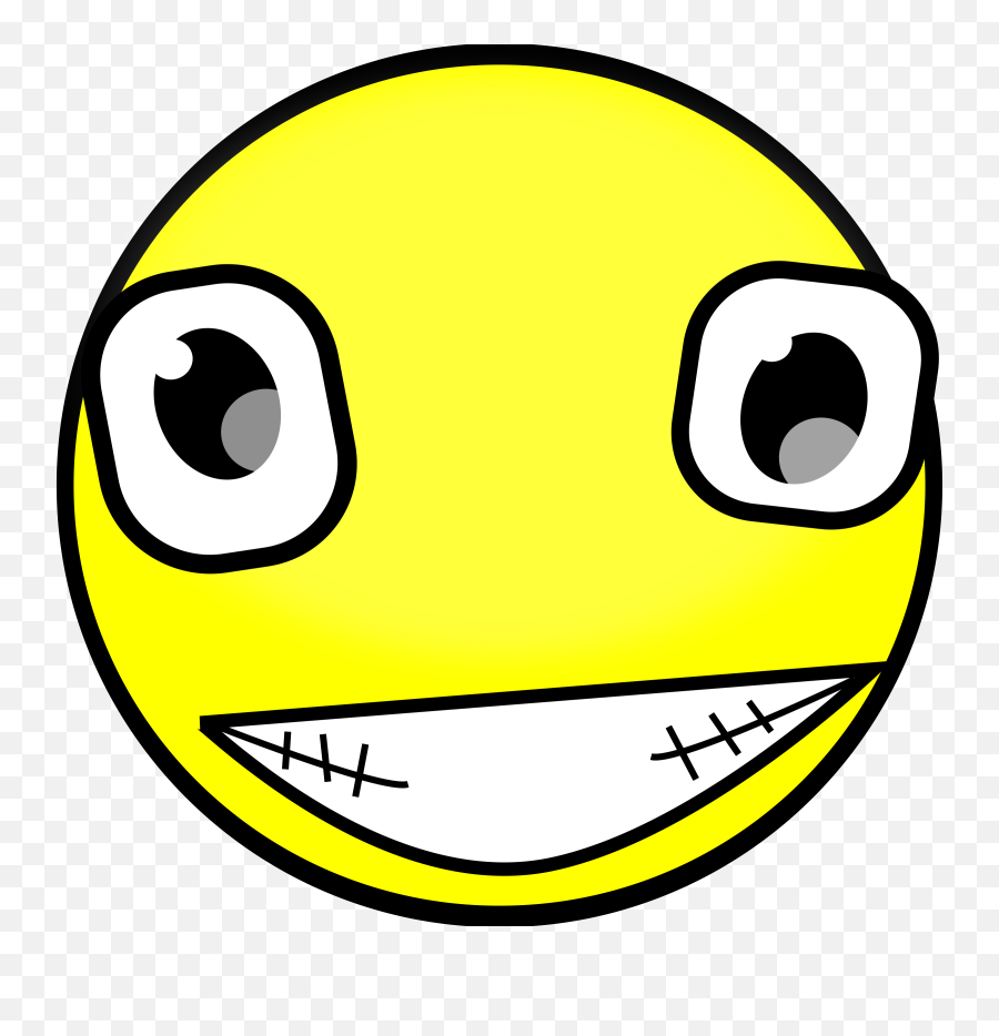 Face Clip Art - Vector Clip Art Online Royalty Creepy Smiley Face Png,Creepy Eye Png