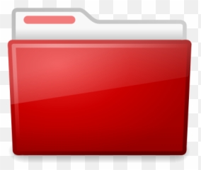 Free Support Clipart Icon Png And Svg - Open Red Folder