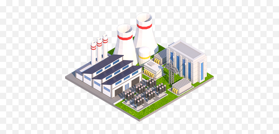 Megacryptopolis 3d Game Guide - Cylinder Png,Nuclear Power Plant Icon
