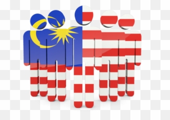 People Icon Illustration Of Flag Malaysia - Flag png