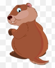 Download Groundhog Day Cartoon Gopher - Groundhog Cartoon Png,Me Png