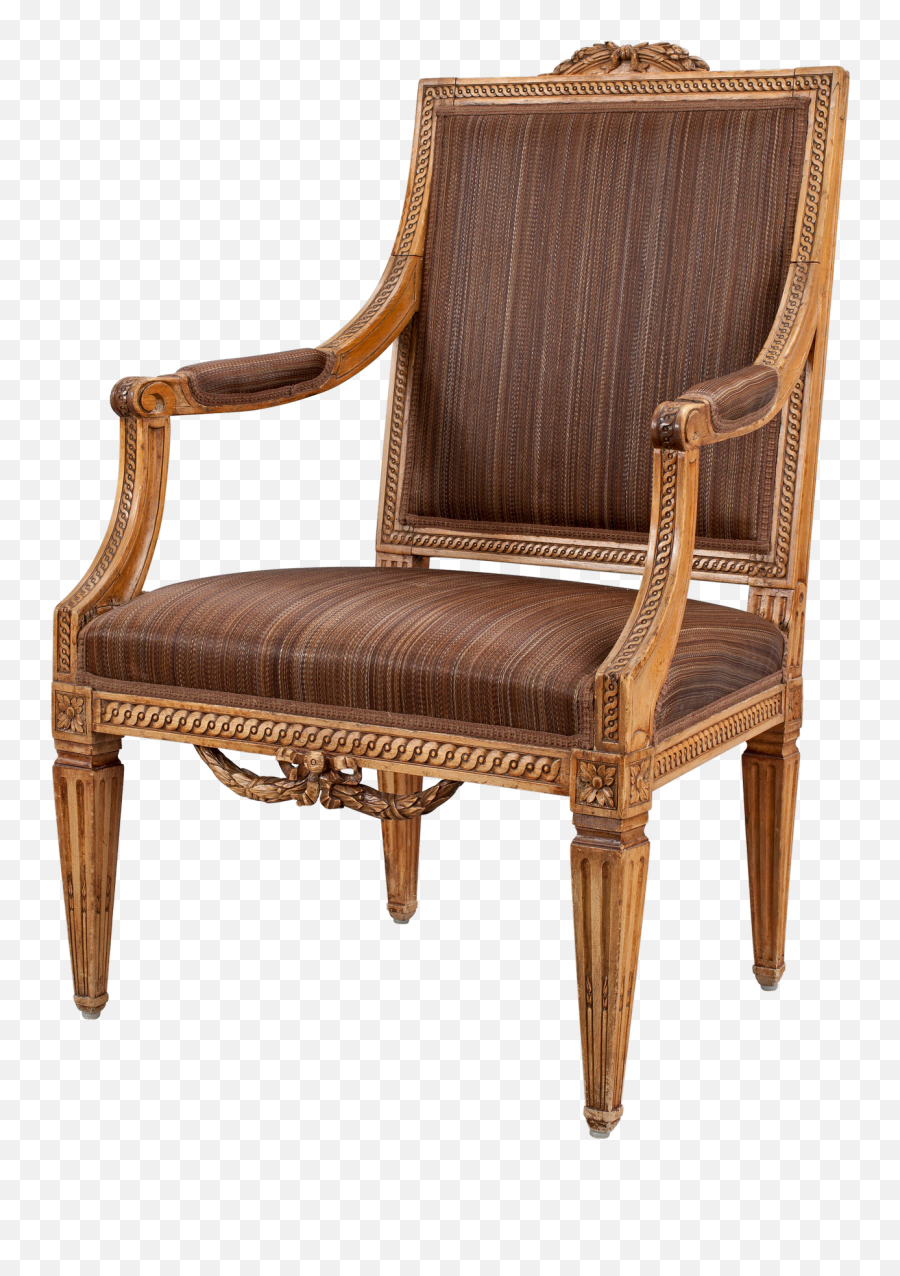 Png Image - Wooden Chair Png Hd,Armchair Png