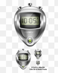 Electronic Stopwatch Psd U0026 Icon - Graphicsfuel Stopwatch Icon Png,Stopwatch Png
