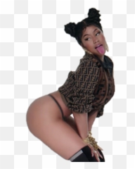 Nikki Minaj Twerking 2018 Png Official Psds - Nicki Minaj Wears Panties,Nicki Minaj Png