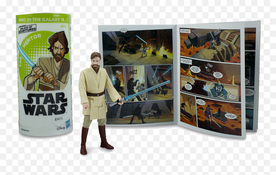 Star Wars Galaxy Of Adventure Obi - Wan Kenobi Bulletproof Starwars Galaxy Of Adventures Toys Png,Obi Wan Kenobi Png