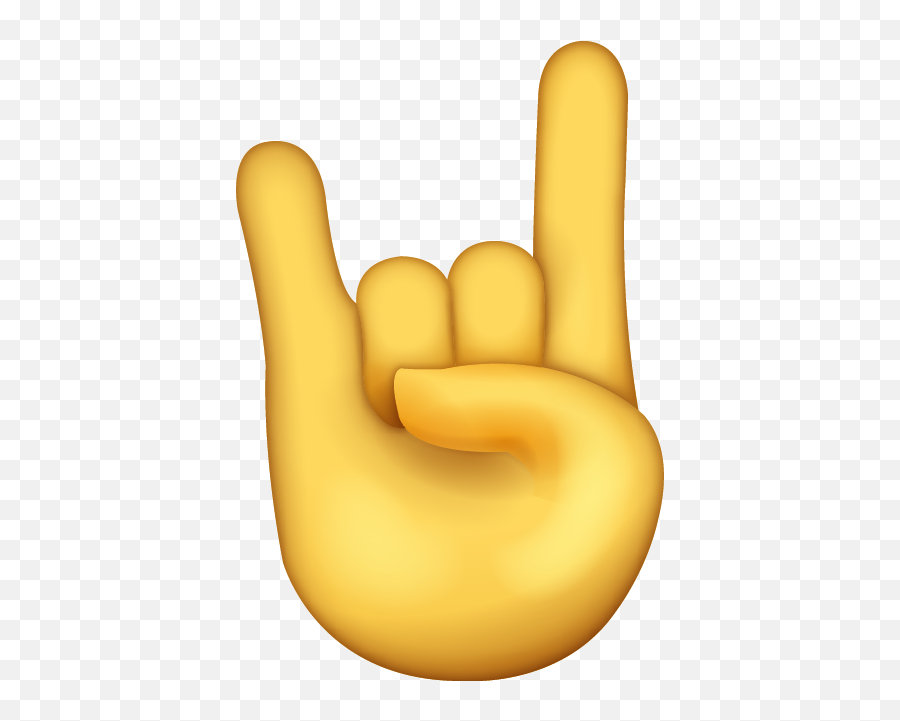 Rock Emoji Free Download Ios Emojis - Rock Hand Emoji Png,Emojis Png