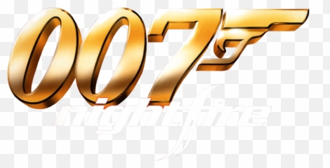 Gold Nightfire James 007 Goldeneye - Transparent Logo png
