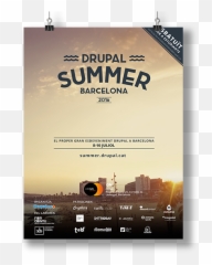 Drupal Summer Barcelona Logo - Poster png