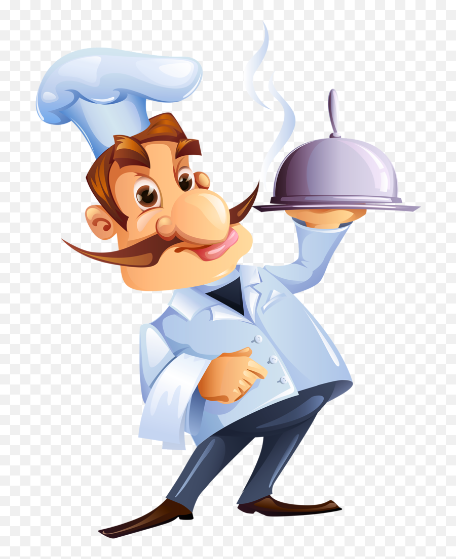 Download Cozinheiros Cooking Clipart Kiss The Cook - Cartoon Chef Png With  Transparent Background,Cooking Clipart Png - free transparent png images -  