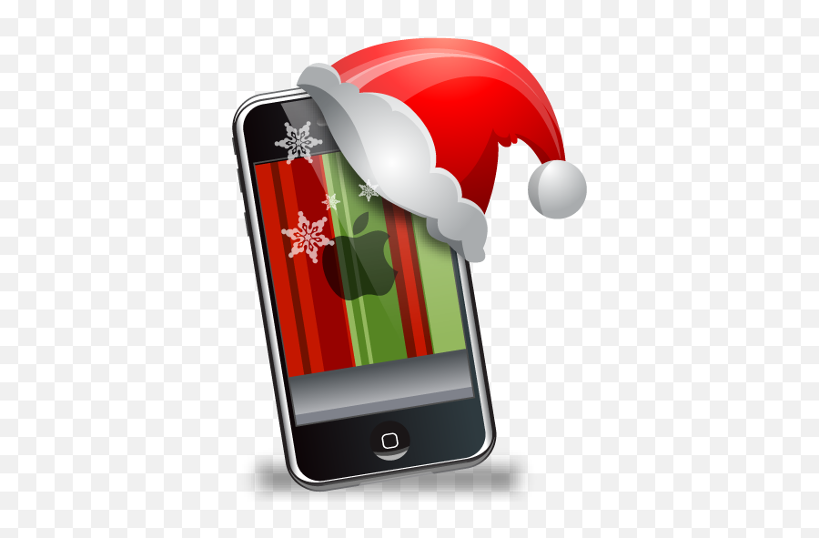 Iphonechristmasxmasmobile Phonecell Phonesmartphone - Iphone Icon Png,Smartphone Icon Png