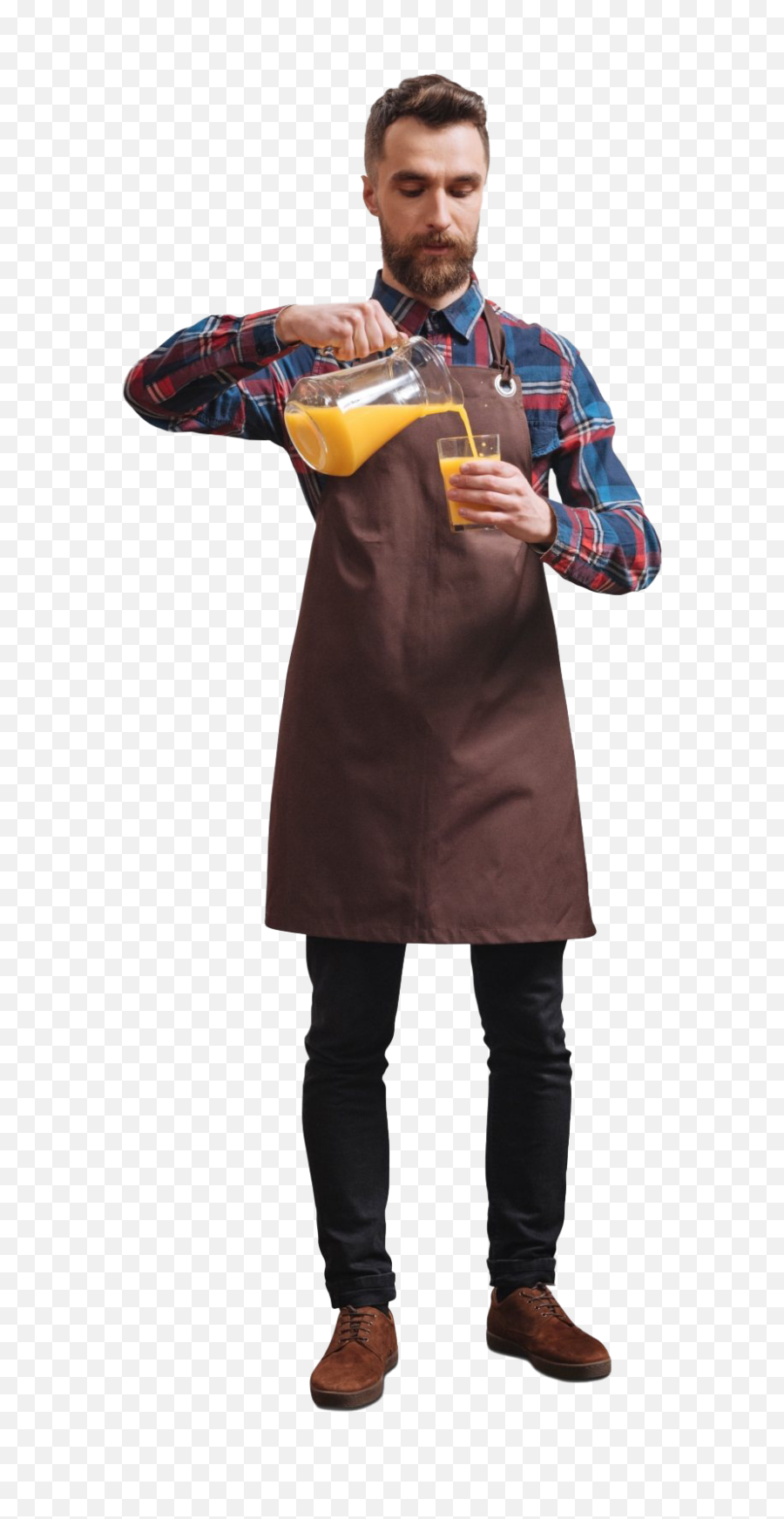 Hd Waiter Businessman With Juice - Waiter Png,Barista Png