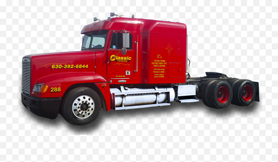 Download Free Png Classic Towing Semi Truck Heavy - Truck,Tow Truck Png