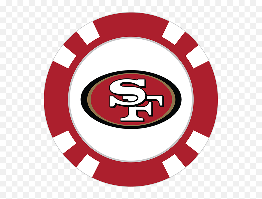 San Francisco 49ers Poker Chip Ball - World Series Of Poker Logo Png,49ers Logo Png