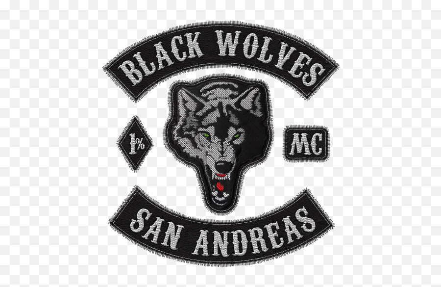 Ps4 Black Wolves Mc - Crews Gtaforums Black Wolves Mc Png,Black Wolf Png