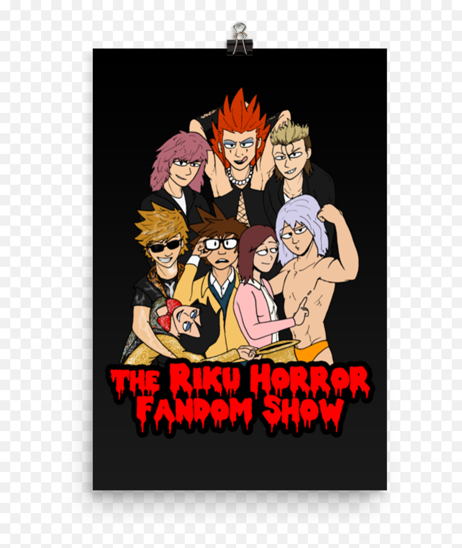 The Riku Horror Fandom Show Poster Png