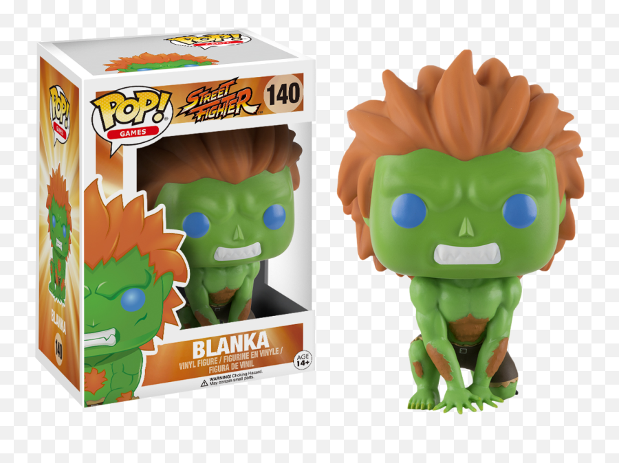 Street Fighter Blanka Pop - Blanka Funko Pop Png,Cammy Png