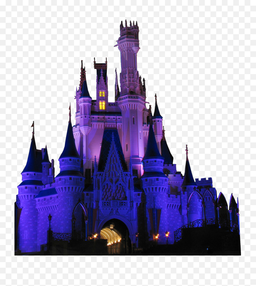 Cinderella Castle Night Bkgrem By Wdwparksgal - Disney Disney Cinderella Castle Png,Disney Castle Png