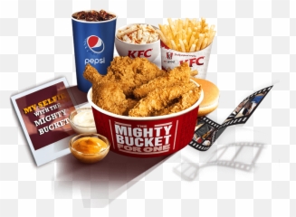 Download Hd Win Gopro Camera From Kfc - Kfc Bucket For One Kfc Food Png 4k,Kfc Bucket Png