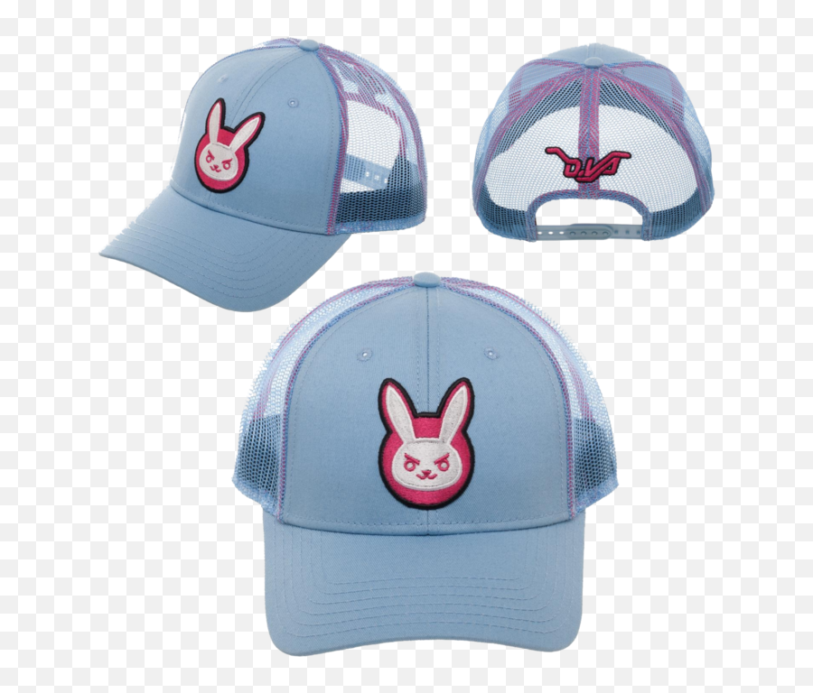 Dva Overwatch Meshback Adjustable Cap - Bioworld Baseball Cap Png,D.va Png