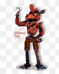 Renderwithered Foxy - Fnaf Withered Foxy Model Png,Foxy Png