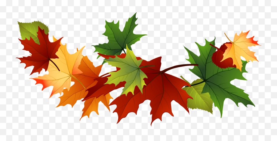 Fall Leaves Clip Art Free Transparent - Free Fall Leaves Clip Art Png,Falling Leaves Png