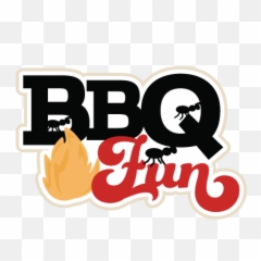 Bbq Fun Scrapbook Title Svg Cutting Files Summer Cut - Bbq Title Png,Bbq Png