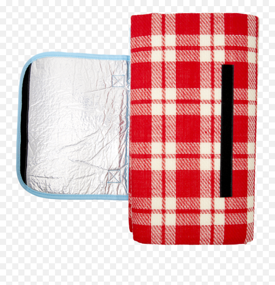 Picnic Blanket In Red U0026 Cream By Rice Dk - Tartan Png,Picnic Blanket Png