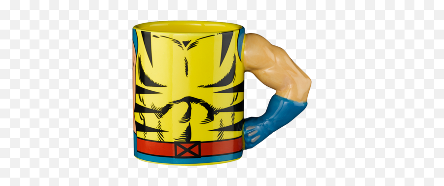Wolverine Arm Mug - Marvel 3d Coffee Mug Png,Wolverine Transparent