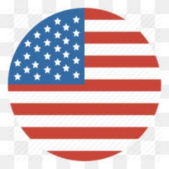 United States Free Png Transparent - Us Flag Icon Circle