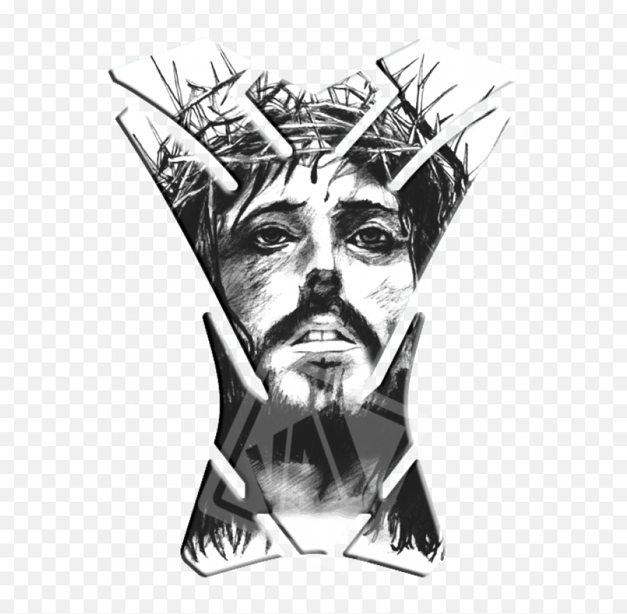 Download Jesus Cristo Desenho Png Image With No - Jesus Crown Of Thorns,Jesus Hands Png