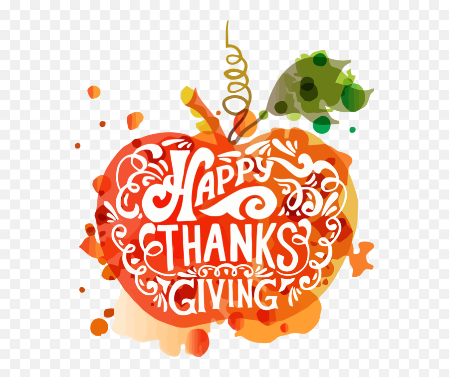 Thanksgiving Text Ornament Heart For Happy - Thanksgiving Day Thanksgiving 2018 Png,Happy Thanksgiving Png