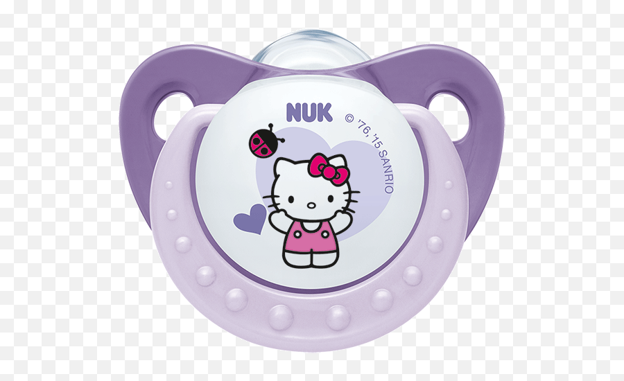 Nukhellokittyorthodonticsoother0 - 6months Nuk Hello Kitty Pacifier Png,Pacifier Png