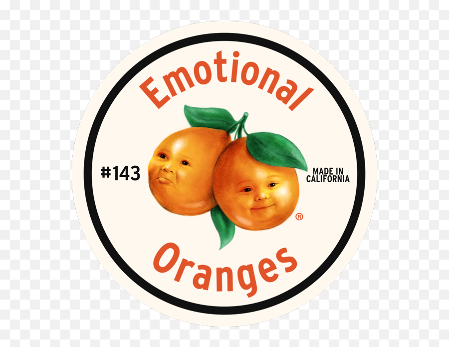 Emotional Oranges - Emotional Oranges Sticker Png,Oranges Png